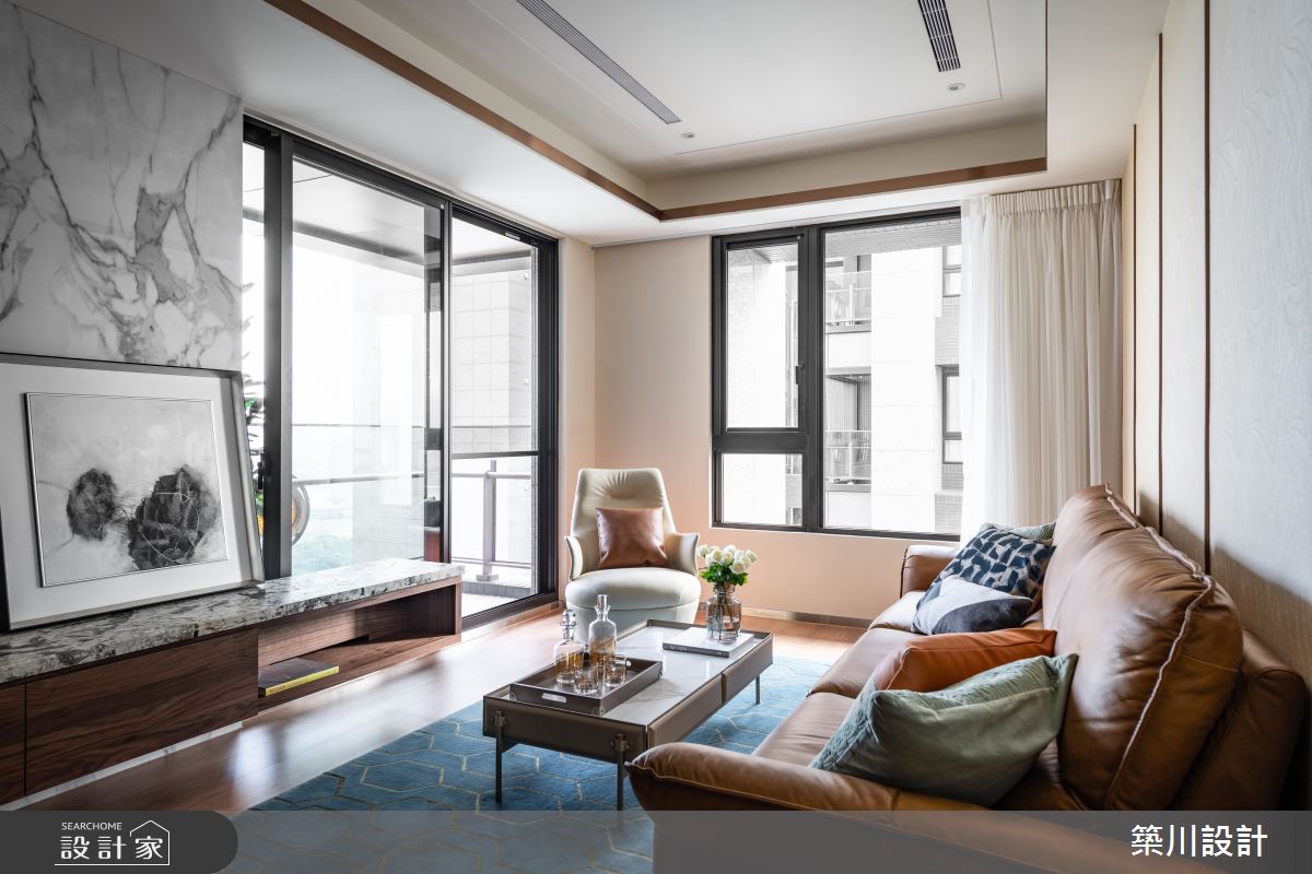 32坪新成屋(5年以下)＿新古典客廳案例圖片＿築川設計＿築川_17之4