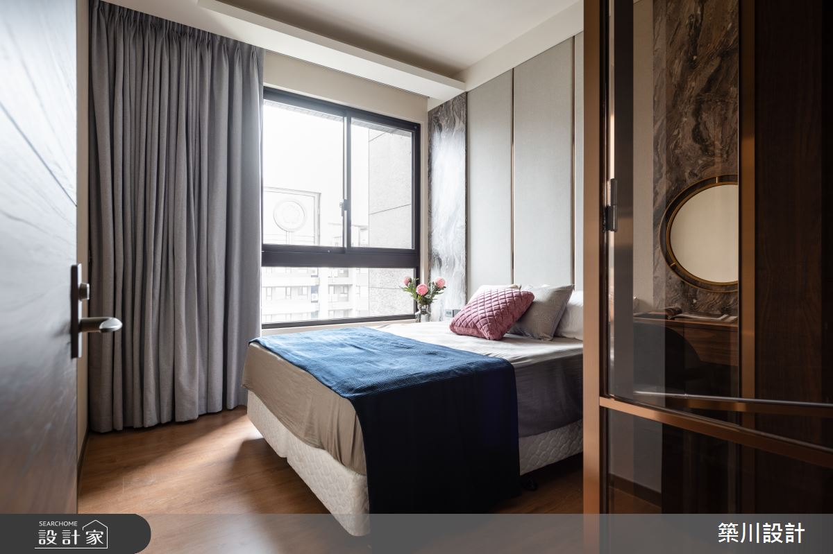 32坪新成屋(5年以下)＿新古典臥室更衣間案例圖片＿築川設計＿築川_17之15