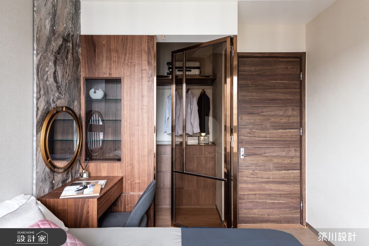 32坪新成屋(5年以下)＿新古典臥室更衣間案例圖片＿築川設計＿築川_17之17