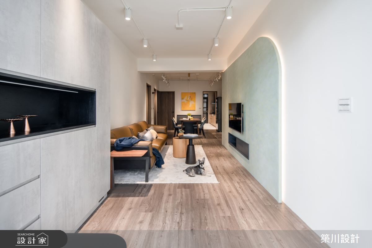 30坪老屋(31~40年)＿混搭風客廳案例圖片＿築川設計＿築川_18之3
