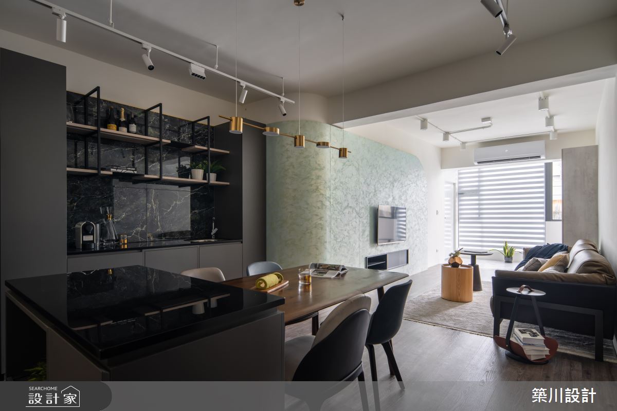 30坪老屋(31~40年)＿混搭風餐廳案例圖片＿築川設計＿築川_18之8