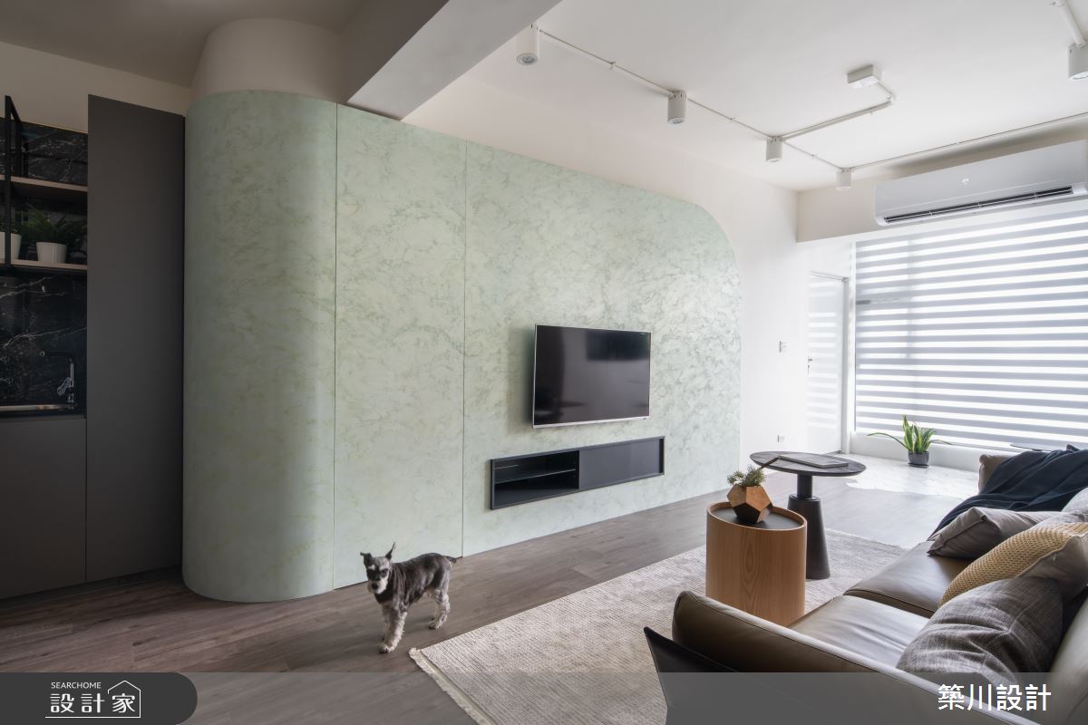 30坪老屋(31~40年)＿混搭風客廳案例圖片＿築川設計＿築川_18之5