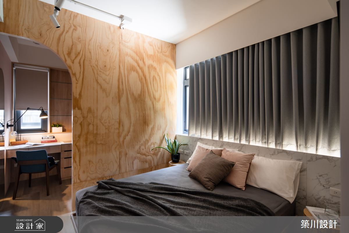 30坪老屋(31~40年)＿混搭風臥室案例圖片＿築川設計＿築川_18之15