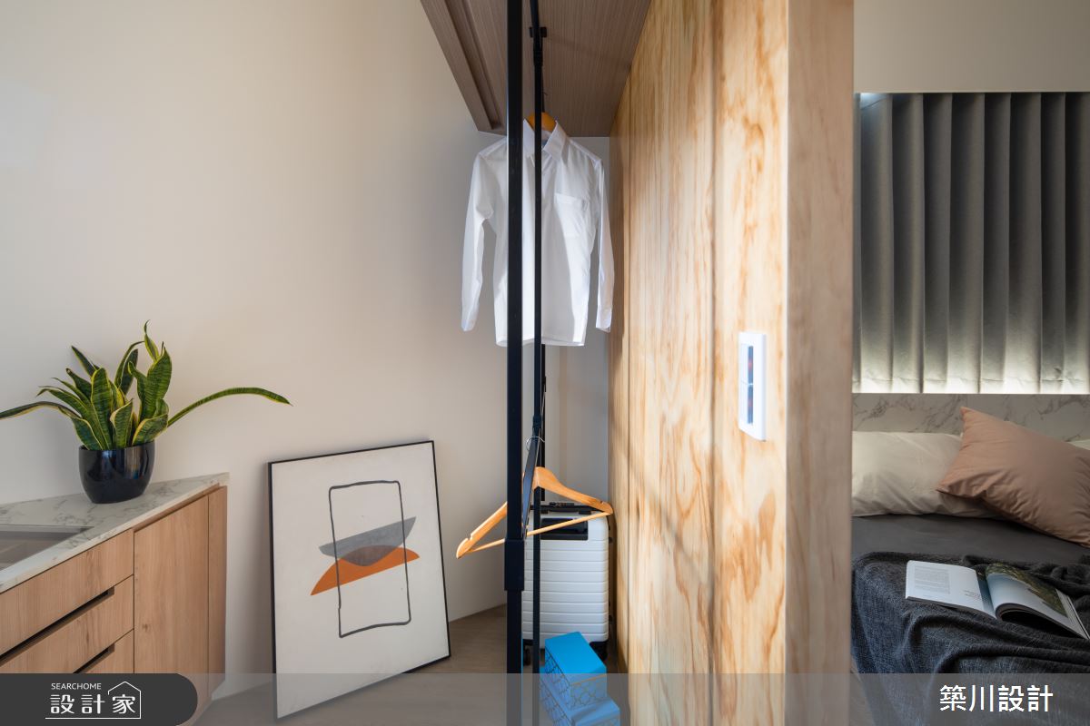 30坪老屋(31~40年)＿混搭風臥室更衣間案例圖片＿築川設計＿築川_18之20