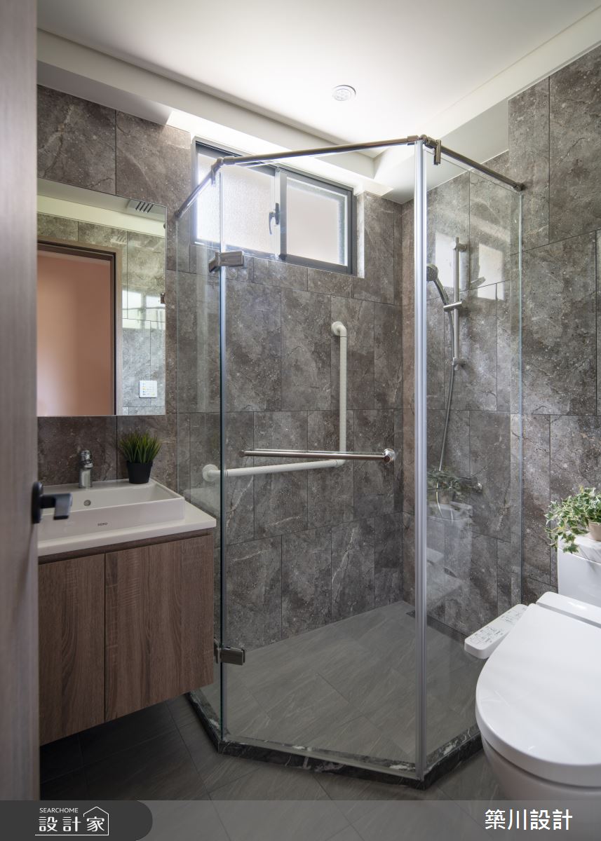 30坪老屋(31~40年)＿混搭風浴室案例圖片＿築川設計＿築川_18之19