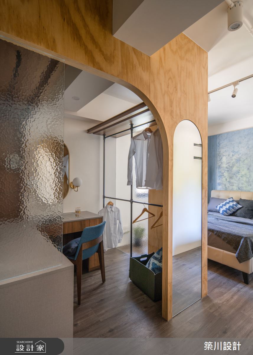 30坪老屋(31~40年)＿混搭風臥室更衣間案例圖片＿築川設計＿築川_18之21