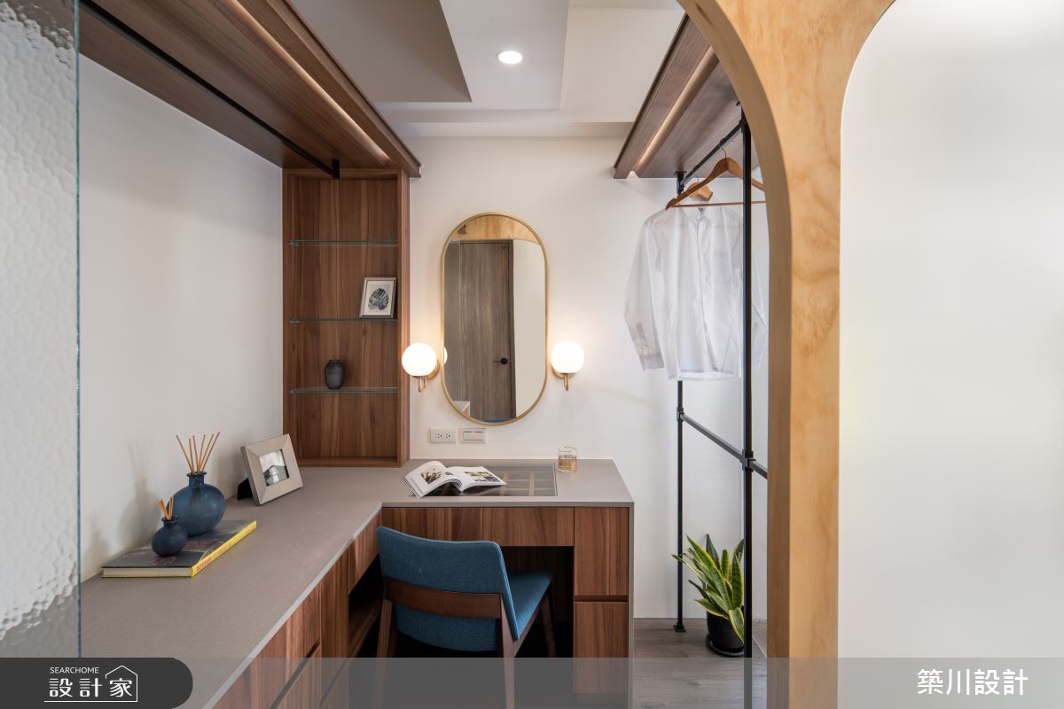 30坪老屋(31~40年)＿混搭風書房更衣間多功能室案例圖片＿築川設計＿築川_18之22