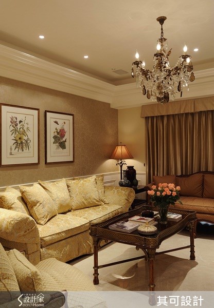 60坪新成屋(5年以下)＿美式風案例圖片＿其可設計＿其可_05之3