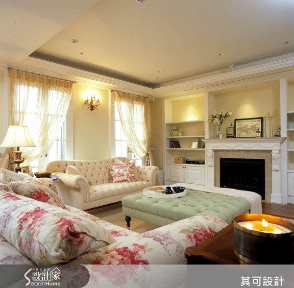 60坪中古屋(5~15年)＿美式風案例圖片＿其可設計＿其可_06之3