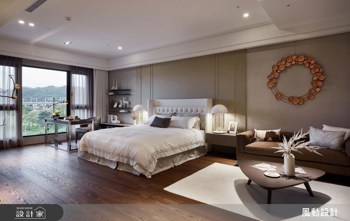 114坪新成屋(5年以下)＿奢華風臥室案例圖片＿風動設計有限公司＿風動_01之10