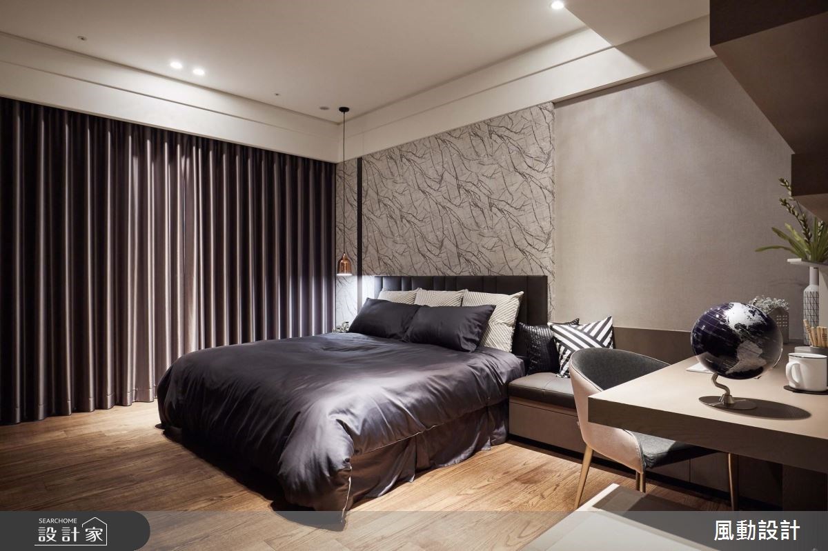 114坪新成屋(5年以下)＿奢華風臥室案例圖片＿風動設計有限公司＿風動_01之16