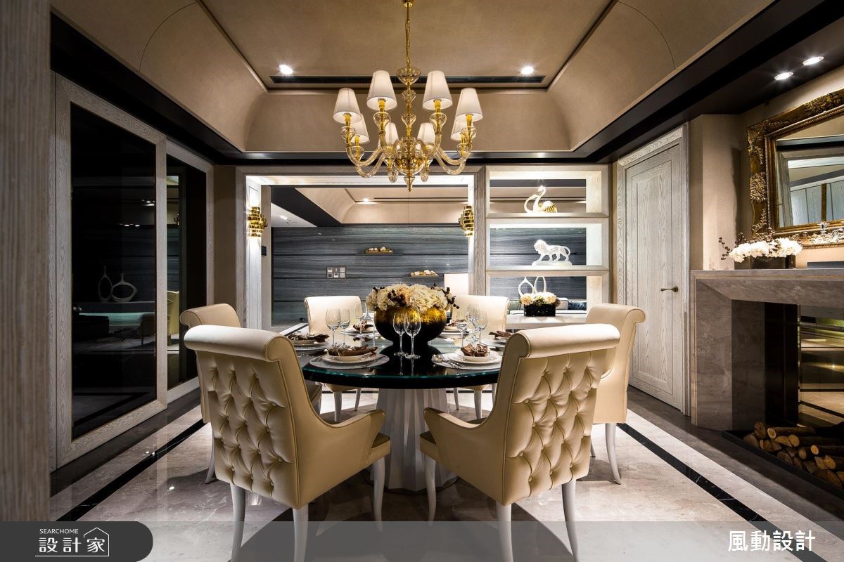 112坪新成屋(5年以下)＿新古典餐廳案例圖片＿風動設計有限公司＿風動_02之6