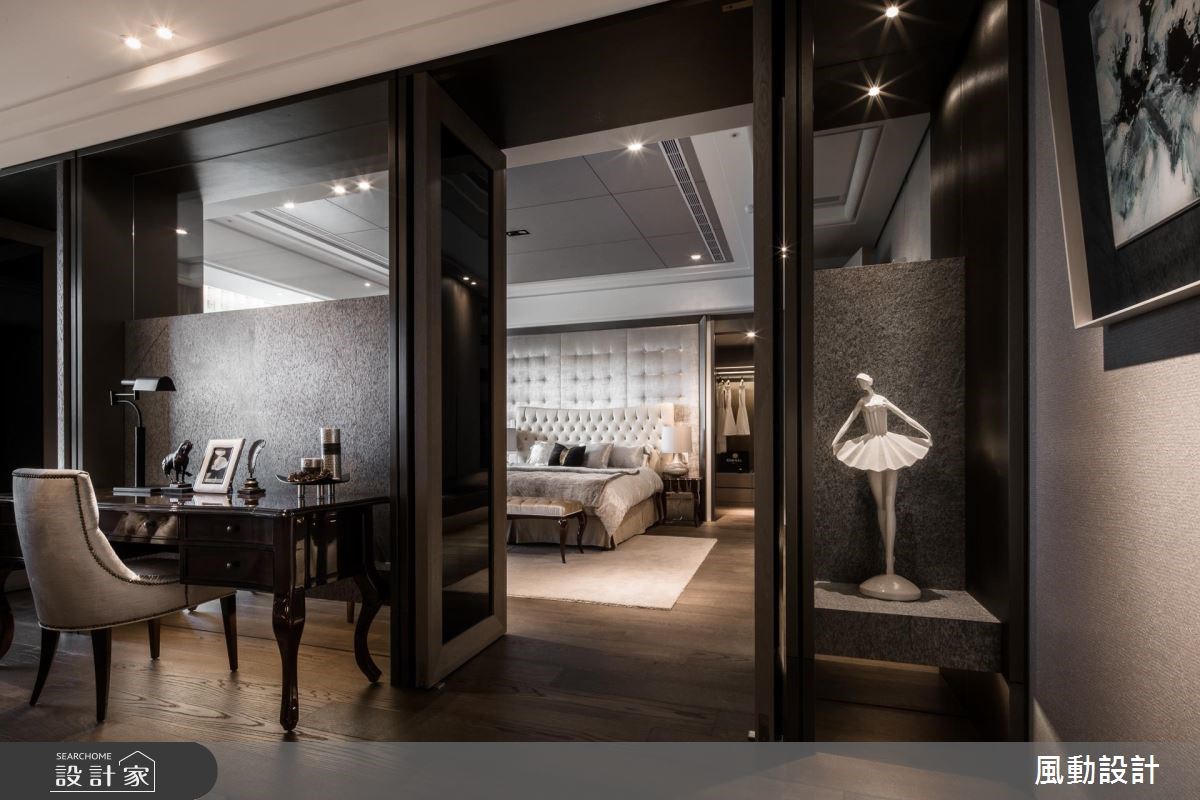 112坪新成屋(5年以下)＿新古典臥室書房案例圖片＿風動設計有限公司＿風動_02之9