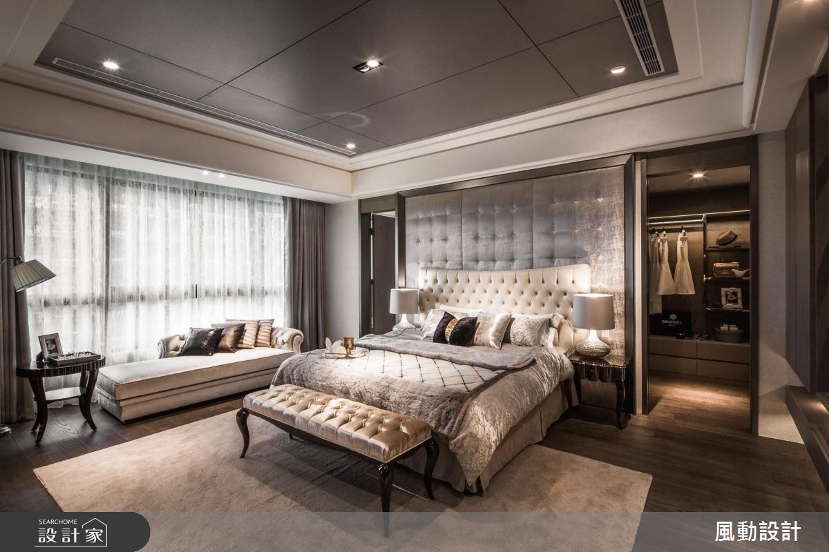 112坪新成屋(5年以下)＿新古典臥室更衣間案例圖片＿風動設計有限公司＿風動_02之10