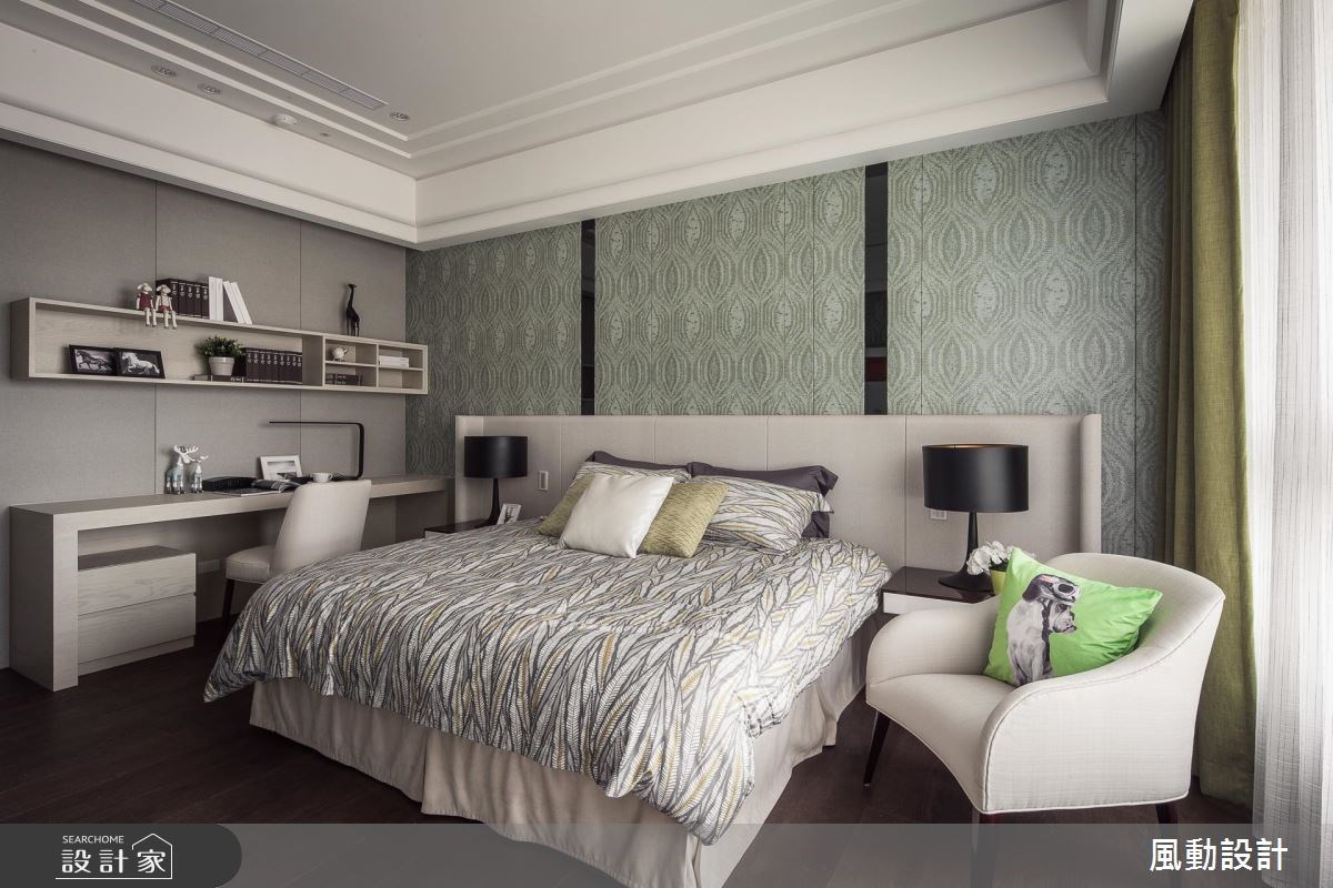 112坪新成屋(5年以下)＿新古典臥室案例圖片＿風動設計有限公司＿風動_02之13