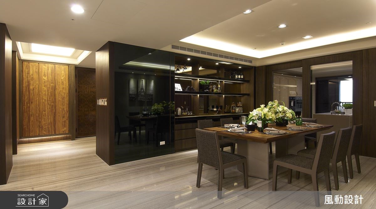 135坪新成屋(5年以下)＿新中式風餐廳案例圖片＿風動設計有限公司＿風動_04之2