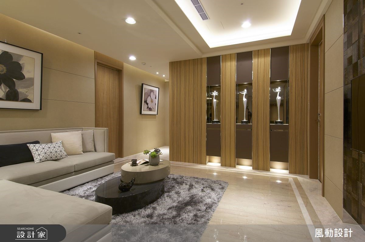 180坪新成屋(5年以下)＿奢華風客廳案例圖片＿風動設計有限公司＿風動_05之6
