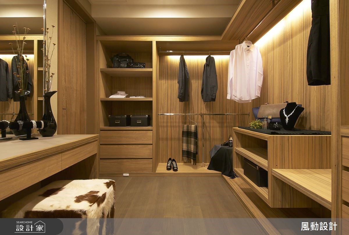 180坪新成屋(5年以下)＿奢華風更衣間案例圖片＿風動設計有限公司＿風動_05之9