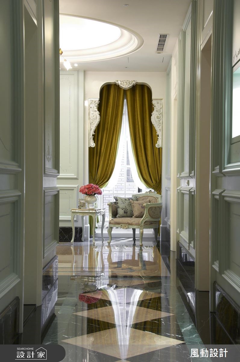 160坪新成屋(5年以下)＿新古典玄關案例圖片＿風動設計有限公司＿風動_07之6