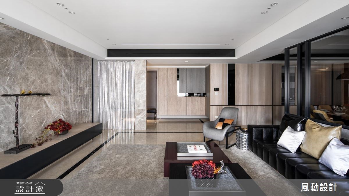 110坪新成屋(5年以下)＿現代風客廳案例圖片＿風動設計有限公司＿風動_09之5