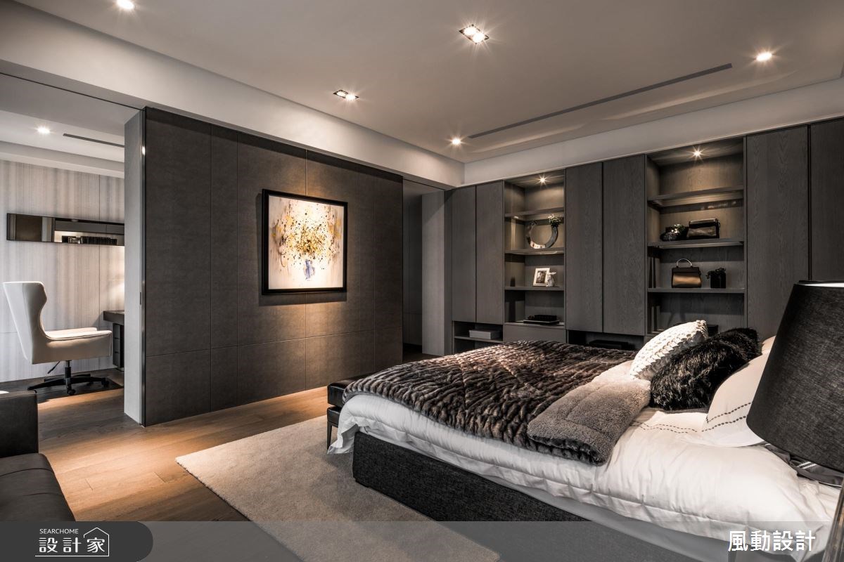 110坪新成屋(5年以下)＿現代風臥室書房案例圖片＿風動設計有限公司＿風動_09之8