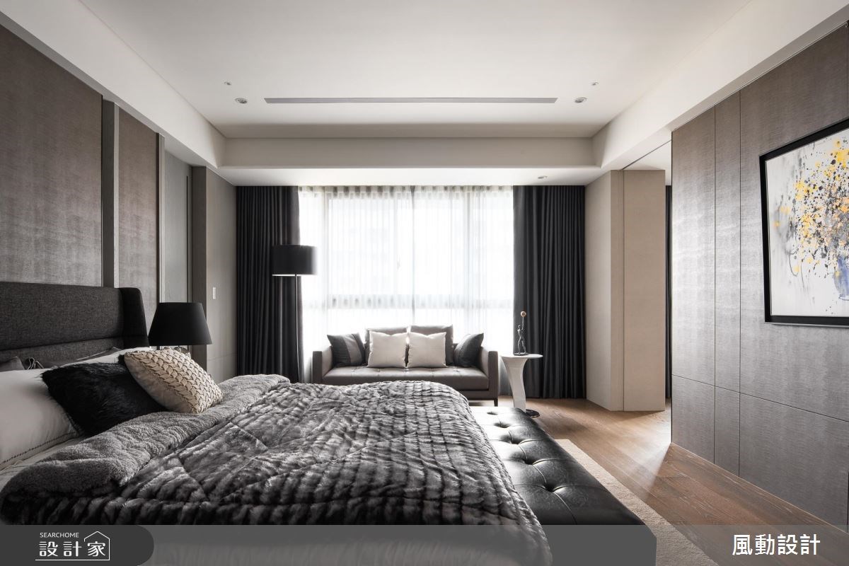 110坪新成屋(5年以下)＿現代風臥室案例圖片＿風動設計有限公司＿風動_09之9