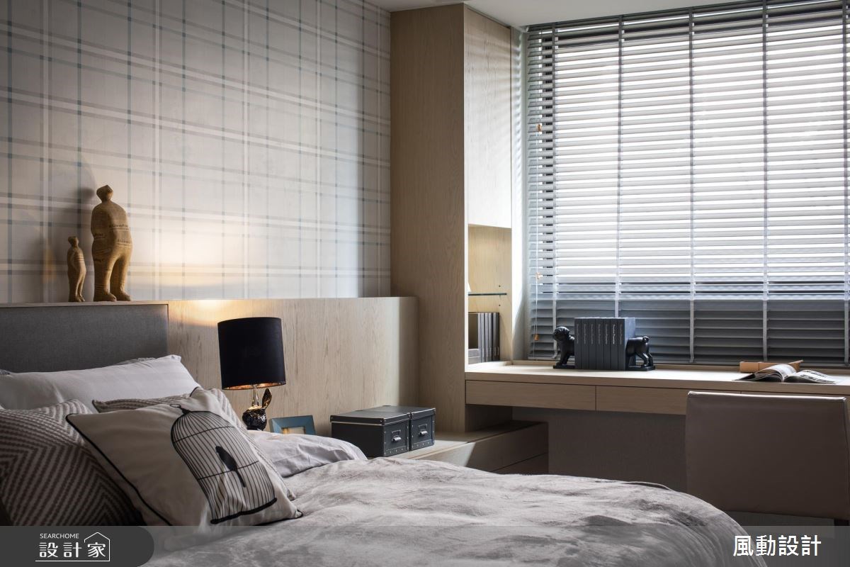 110坪新成屋(5年以下)＿現代風臥室案例圖片＿風動設計有限公司＿風動_09之13