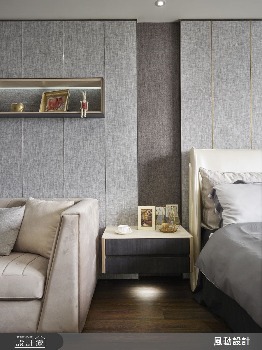 90坪新成屋(5年以下)＿現代風臥室案例圖片＿風動設計有限公司＿風動_10之7