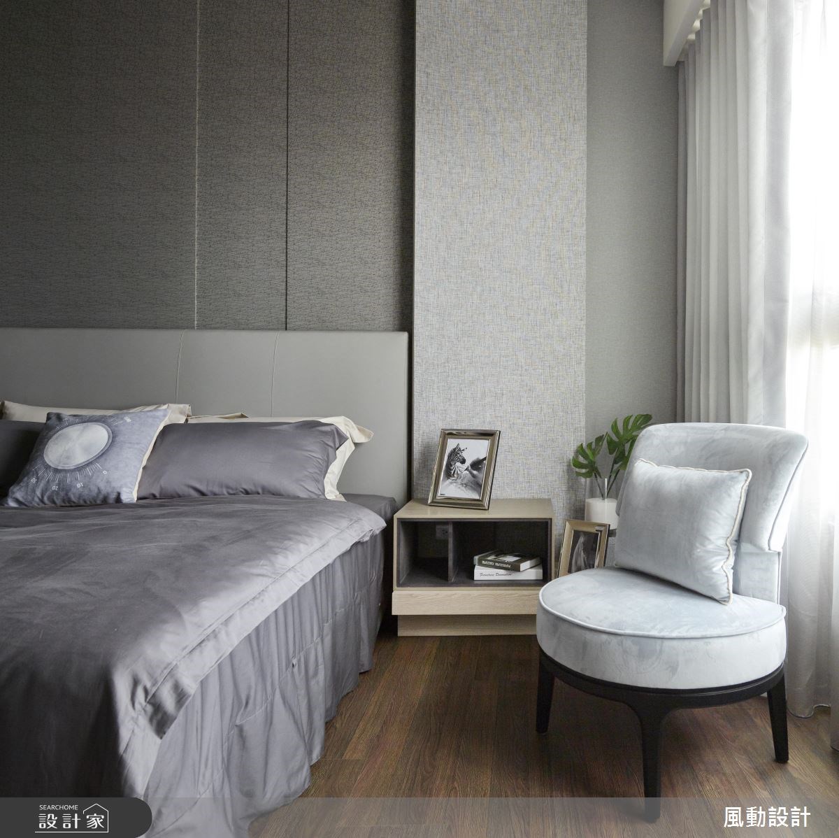 90坪新成屋(5年以下)＿現代風臥室案例圖片＿風動設計有限公司＿風動_10之8