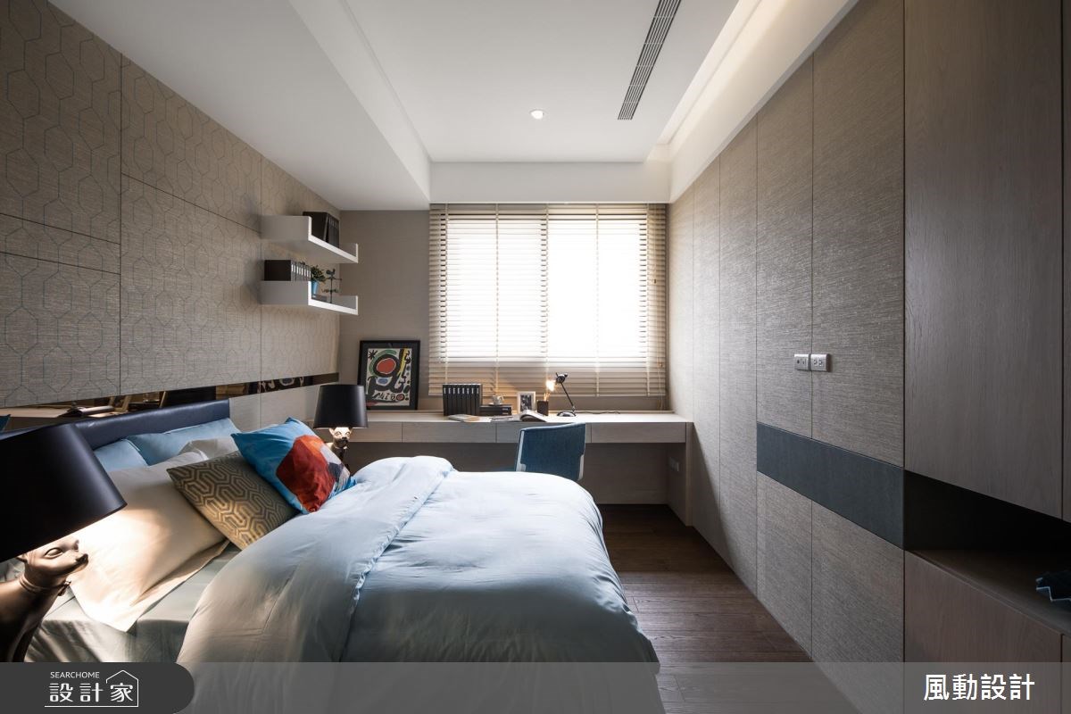 112坪新成屋(5年以下)＿美式風臥室案例圖片＿風動設計有限公司＿風動_11之14