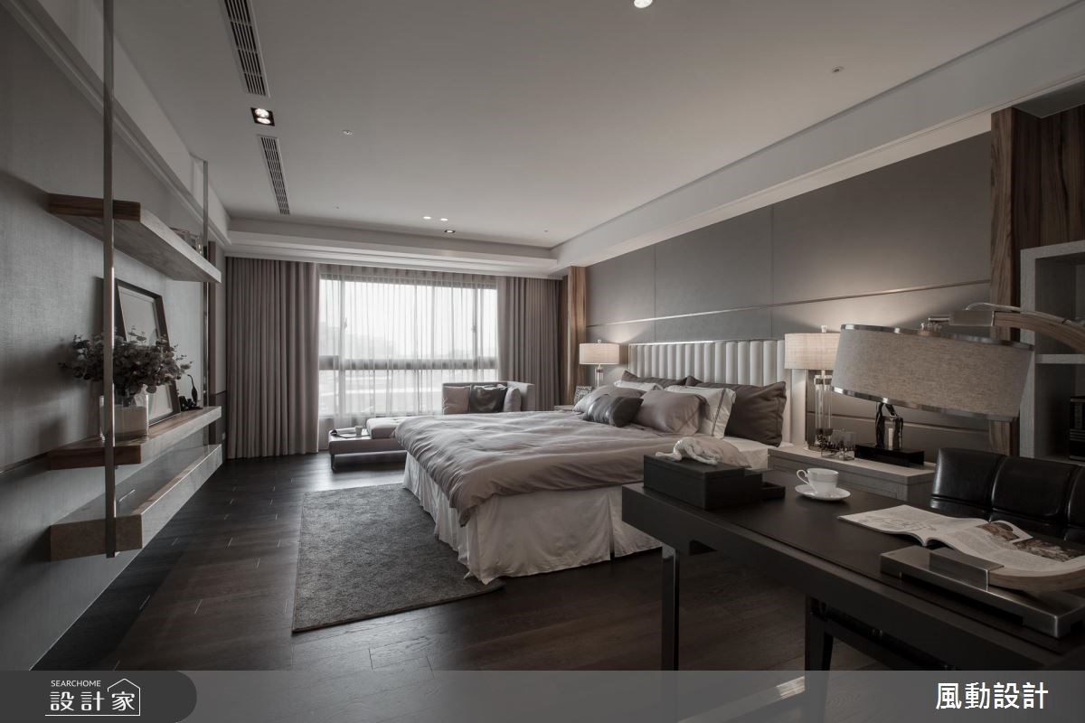 137坪新成屋(5年以下)＿現代風臥室案例圖片＿風動設計有限公司＿風動_12之11
