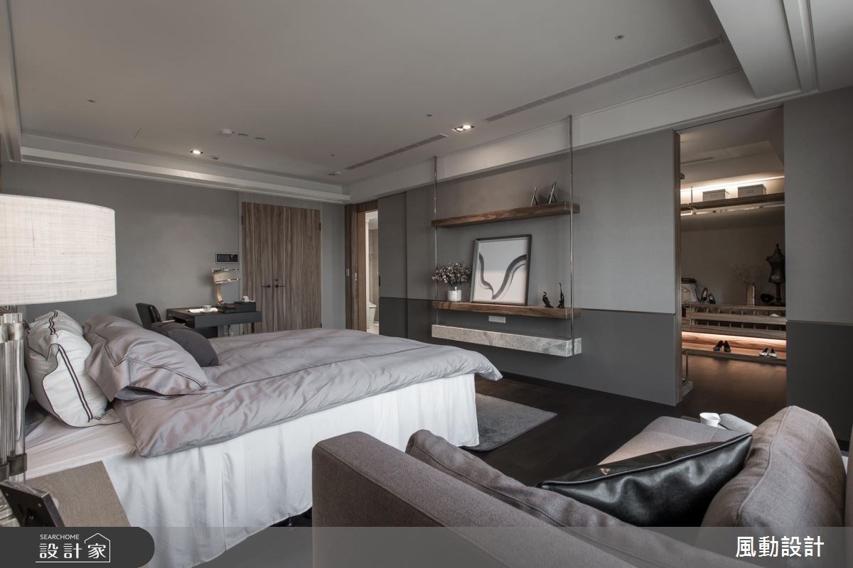 137坪新成屋(5年以下)＿現代風臥室案例圖片＿風動設計有限公司＿風動_12之12
