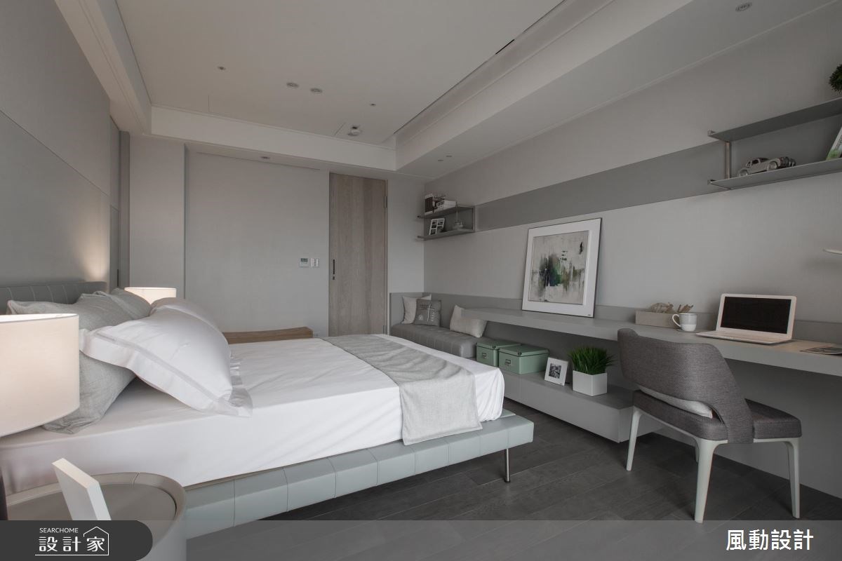 137坪新成屋(5年以下)＿現代風臥室案例圖片＿風動設計有限公司＿風動_12之19