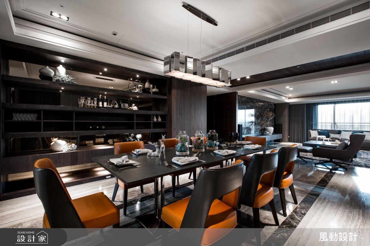 137坪新成屋(5年以下)＿現代風客廳餐廳案例圖片＿風動設計有限公司＿風動_13之6