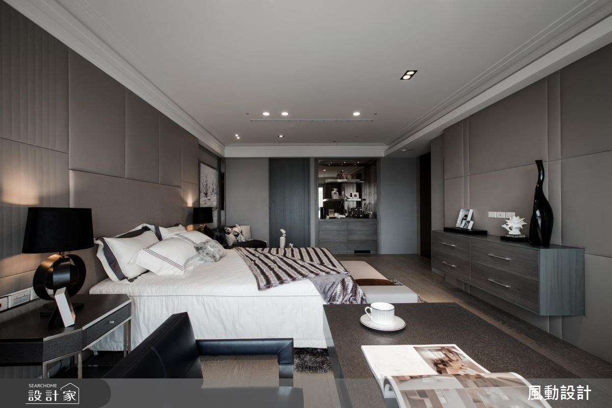 137坪新成屋(5年以下)＿現代風臥室案例圖片＿風動設計有限公司＿風動_13之10