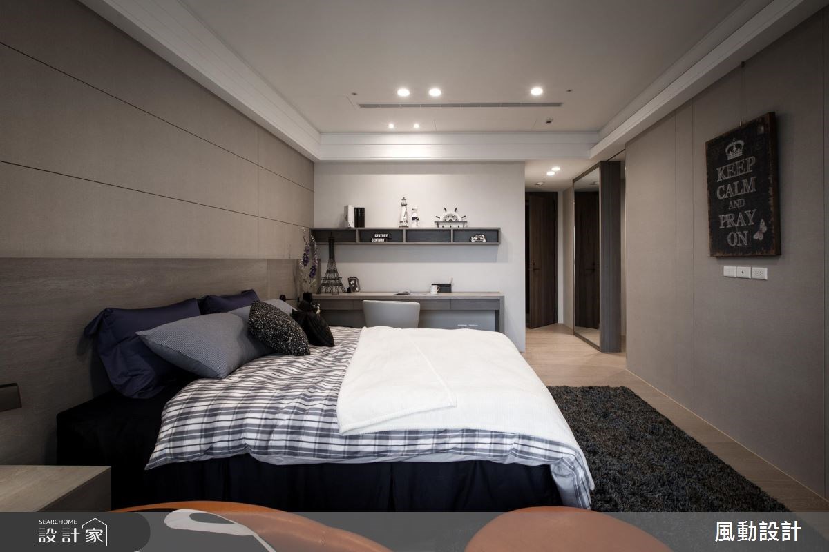 137坪新成屋(5年以下)＿現代風臥室案例圖片＿風動設計有限公司＿風動_13之14