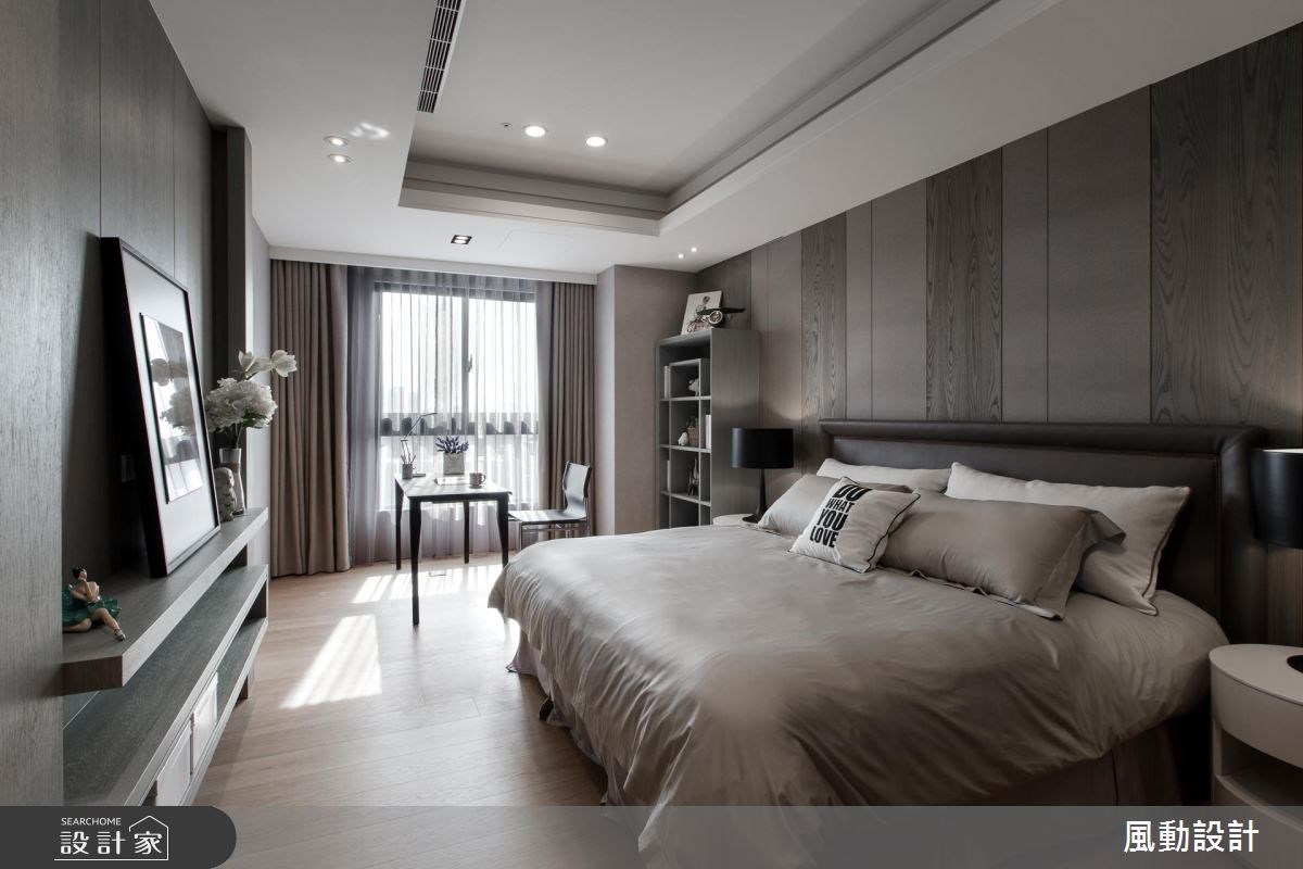 137坪新成屋(5年以下)＿現代風臥室案例圖片＿風動設計有限公司＿風動_13之15