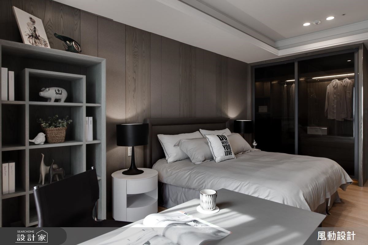 137坪新成屋(5年以下)＿現代風臥室案例圖片＿風動設計有限公司＿風動_13之16