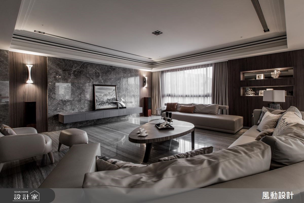 180坪新成屋(5年以下)＿現代風客廳案例圖片＿風動設計有限公司＿風動_14之6