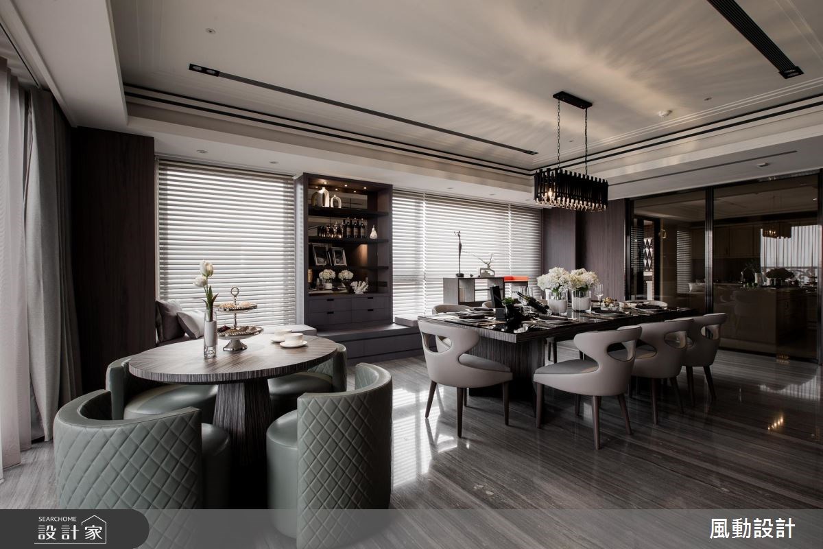 180坪新成屋(5年以下)＿現代風餐廳臥榻案例圖片＿風動設計有限公司＿風動_14之8