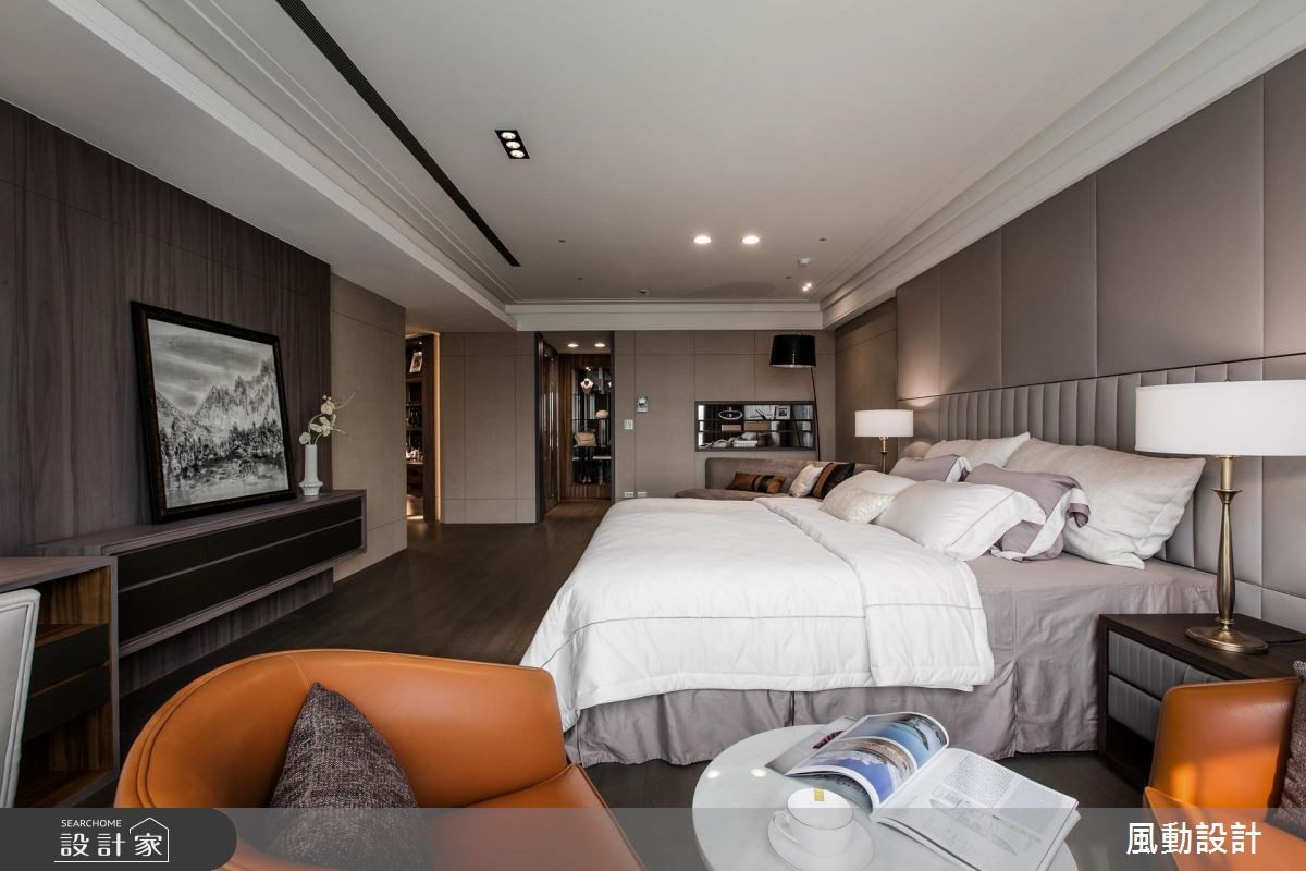 180坪新成屋(5年以下)＿現代風臥室案例圖片＿風動設計有限公司＿風動_14之13