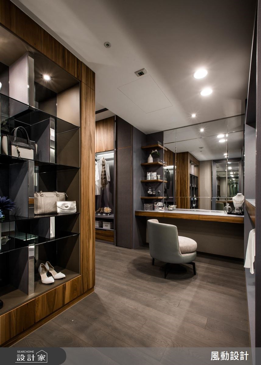 180坪新成屋(5年以下)＿現代風更衣間案例圖片＿風動設計有限公司＿風動_14之14