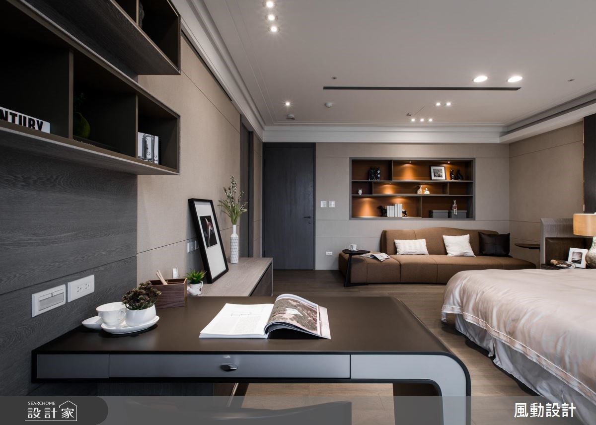 180坪新成屋(5年以下)＿現代風臥室案例圖片＿風動設計有限公司＿風動_14之16
