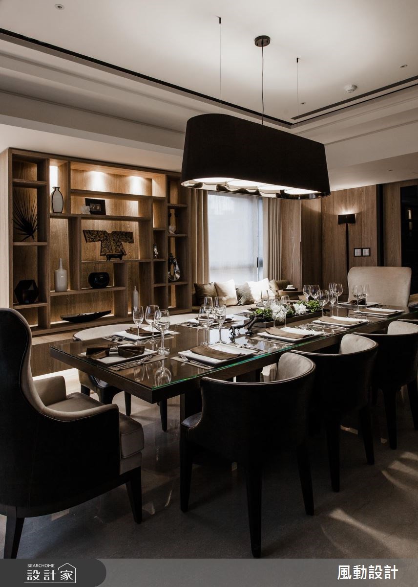 180坪新成屋(5年以下)＿新中式風餐廳案例圖片＿風動設計有限公司＿風動_16之6