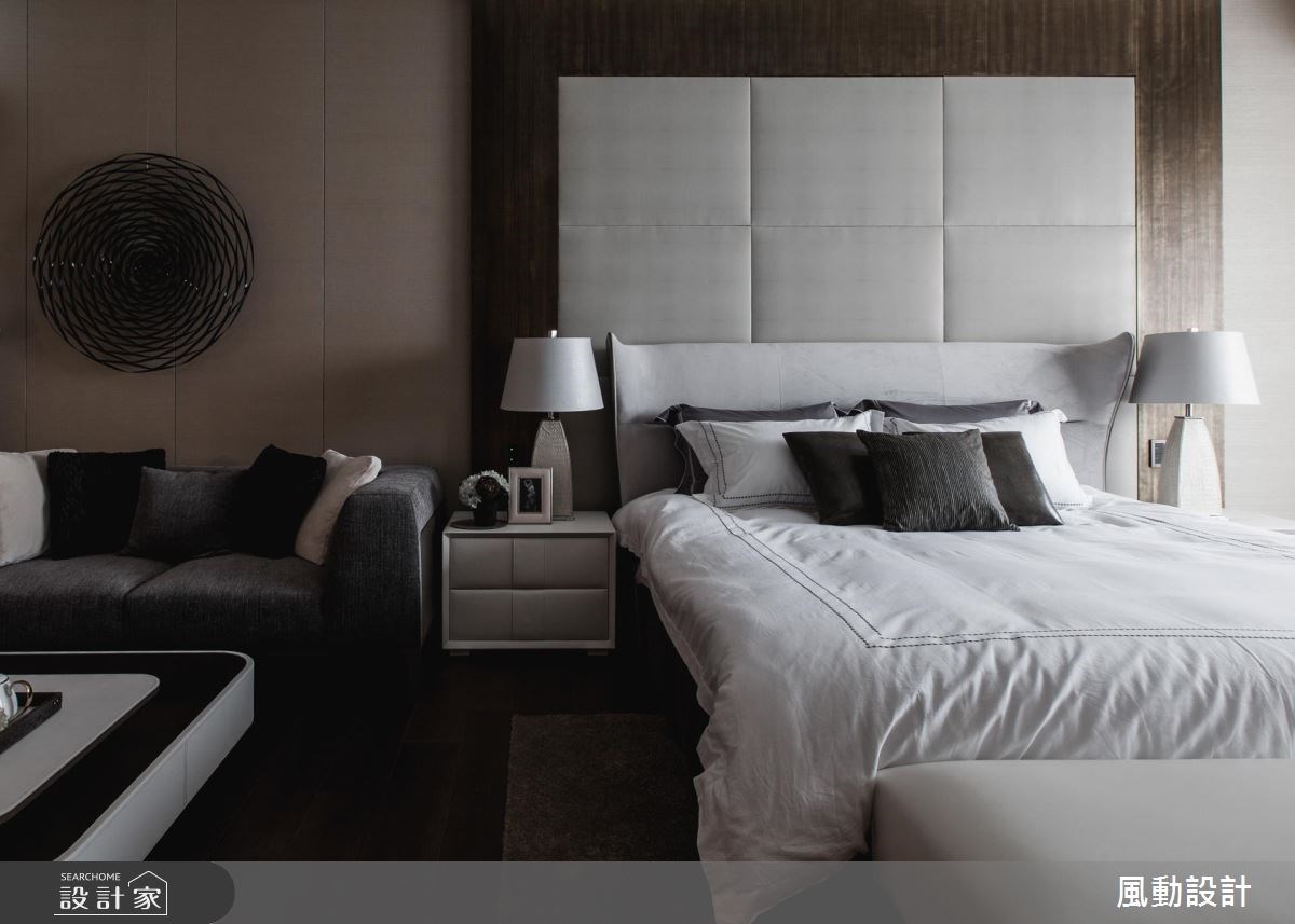 180坪新成屋(5年以下)＿新中式風臥室案例圖片＿風動設計有限公司＿風動_16之13