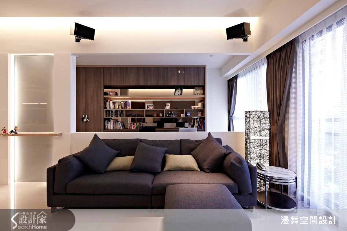 36坪新成屋(5年以下)＿現代風客廳案例圖片＿漫舞空間系統設計＿漫舞_11之8