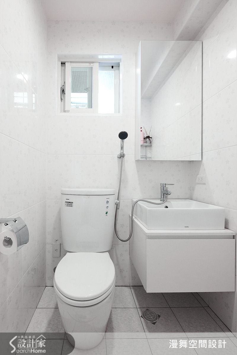 28坪中古屋(5~15年)＿簡約風浴室案例圖片＿漫舞空間系統設計＿漫舞_12之24
