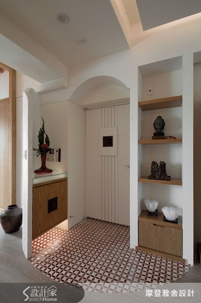 50坪中古屋(5~15年)＿新中式風玄關案例圖片＿摩登雅舍室內設計＿摩登雅舍_15之10