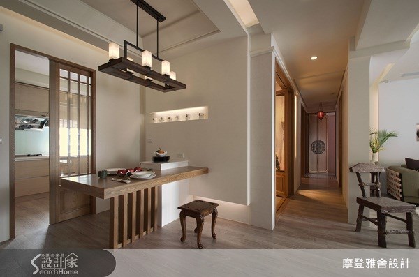 50坪中古屋(5~15年)＿新中式風餐廳案例圖片＿摩登雅舍室內設計＿摩登雅舍_15之13