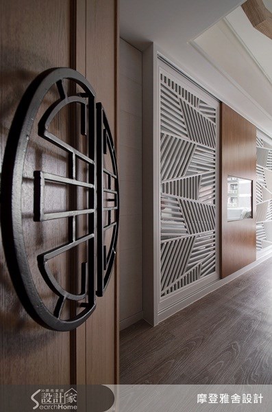 50坪中古屋(5~15年)＿新中式風玄關案例圖片＿摩登雅舍室內設計＿摩登雅舍_15之21